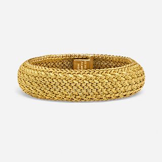Georges L'Enfant, Gold woven bracelet