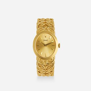 Piaget, 'Classique' gold watch, Ref. 6821K40