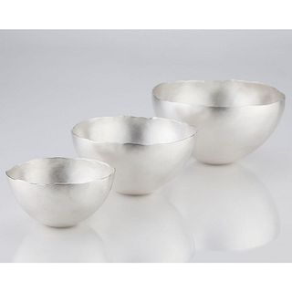 Nesting Bowls Sterling Silver Set of 3 
