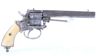 Fine British 9mm Pinfire Revolver c.1800's