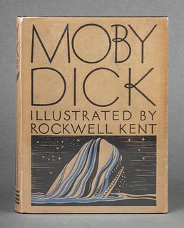 Rockwell Kent Moby Dick 1930 with Dust Jacket