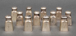 Watrous Co. Sterling Silver Individual Shakers, 12