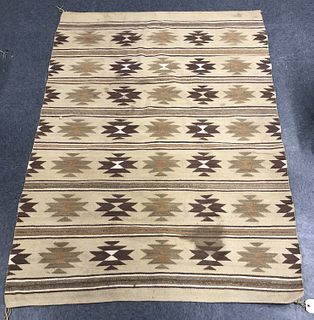 Native American Flatweave Rug, 5' 10" x 4' 4"