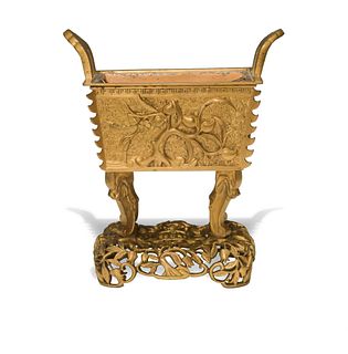 Chinese Bronze Censer, Early-20th Century