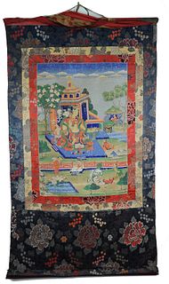 Tibetan Thangka, Early 19th Century