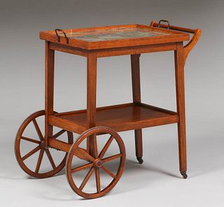 Stickley Brothers #9167 Tea Cart Removable Tray c1915