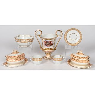A Group of English Porcelain Tableware Including Wedgwood