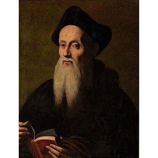 An Italian Portrait of a Bearded Man