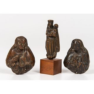 Three Spanish Devotional Bronzes