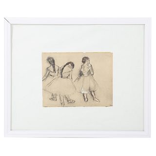 After Edgar Degas. "Trois Danseuses," lithograph
