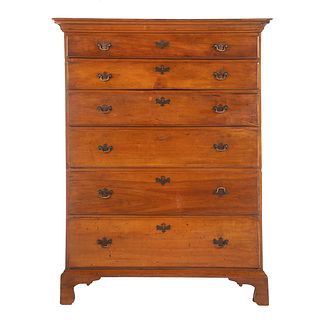 Federal Maple Tall Chest