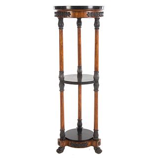 Maitland-Smith Neoclassical Round Plant Stand