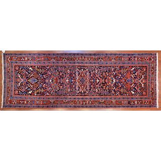 Semi Antique Heriz Runner, Persia, 4.6 x 12.6