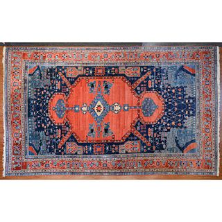 Azeri Carpet, Turkey, 11.6 x 19.3