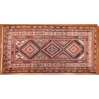 Antique Caucasian Rug, Caucasus, 3.4 x 6.6