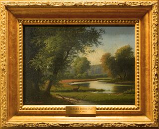 attributed to Albert Bierstadt, Untitled 'Meadow Lake'