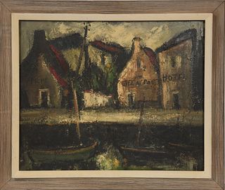 Georges Vasseur Oil on Canvas, Paris