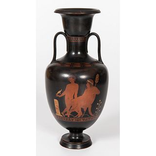A Grand Tour Red Figure Amphora Vase