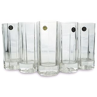 (5 Pc) Versace Medusa Lumiere Haze Glass Set