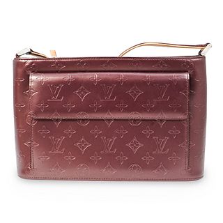 Louis Vuitton Burgundy Mat Vernis Bag