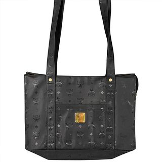 MCM Black Shopper Bag