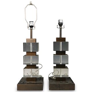 Pair Of Van Teal Table Lamps