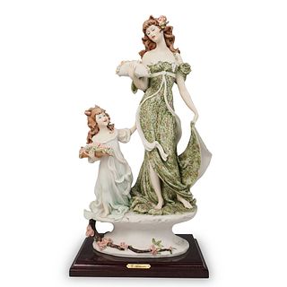 Giuseppe Armani "Bride and Flower Child" Porcelain Statue
