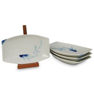 (4 Pcs) Chinese Porcelain Dishes