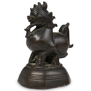 Antique Burmese Bronze Opium Weight