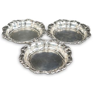 (3 Pc) Set of Sterling Silver Bowls
