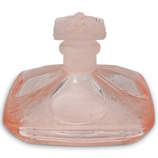 Pink Crystal Perfume Bottle