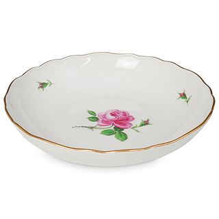 Meissen Gilt Porcelain Plate