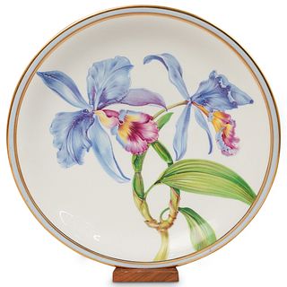 Rosenthal "Cattleya" footed charger