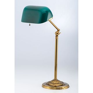 An Emeralite Adjustable Lamp