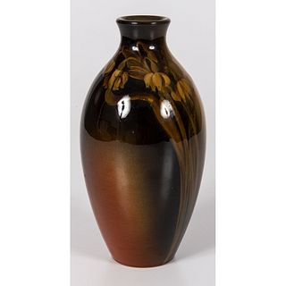 A Rookwood Pottery Standard Glaze Floral Vase