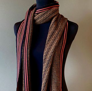 Deep V/Steps Shawl - This piece has sold but I can make one to order for you!