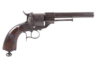 French .45 Caliber Lefaucheux M1858 Revolver