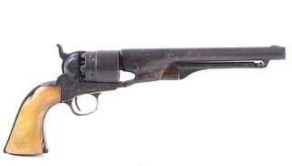 Civil War Colt 1860 Revolver c.1863 w/ Ivory Grips