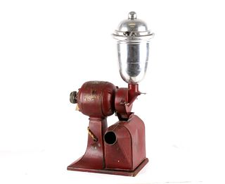 Holwick Electric Cast Iron Coffee Grinder c.1910