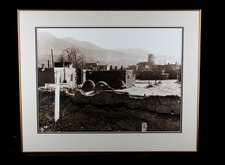Steve Snyder Pueblo Graveyard & Town Photo 12/75