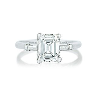 1.51-Carat Emerald-Cut Diamond Ring