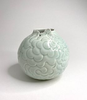 Celadon Cloud vase #1
