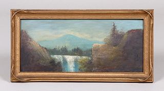 Joseph Englehart Mt Tamalpais Painting c1900