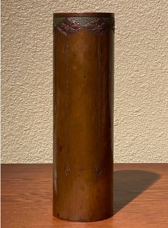 Roycroft – Walter Jennings Italian Polychrome Hammered Copper Vase