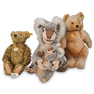 (3 Pc) Collection of Steiff Bears