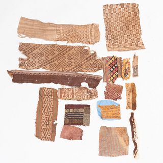Group of Peruvian Textile Fragments