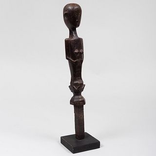 Sumatran Batak Carved Wood Ancestral Figure 