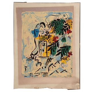 Marc Chagall Lithograph Print 1954 Vence 1/350