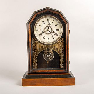 Antique E Ingraham Pendulum Mantel Clock