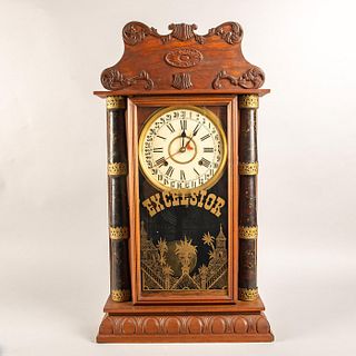 Eureka Mantle Clock, Eight Day Calendar